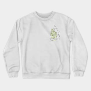 stop hurting yourself and act like it's good Crewneck Sweatshirt